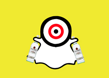 Snapchat and Bacardi pour rum for teens